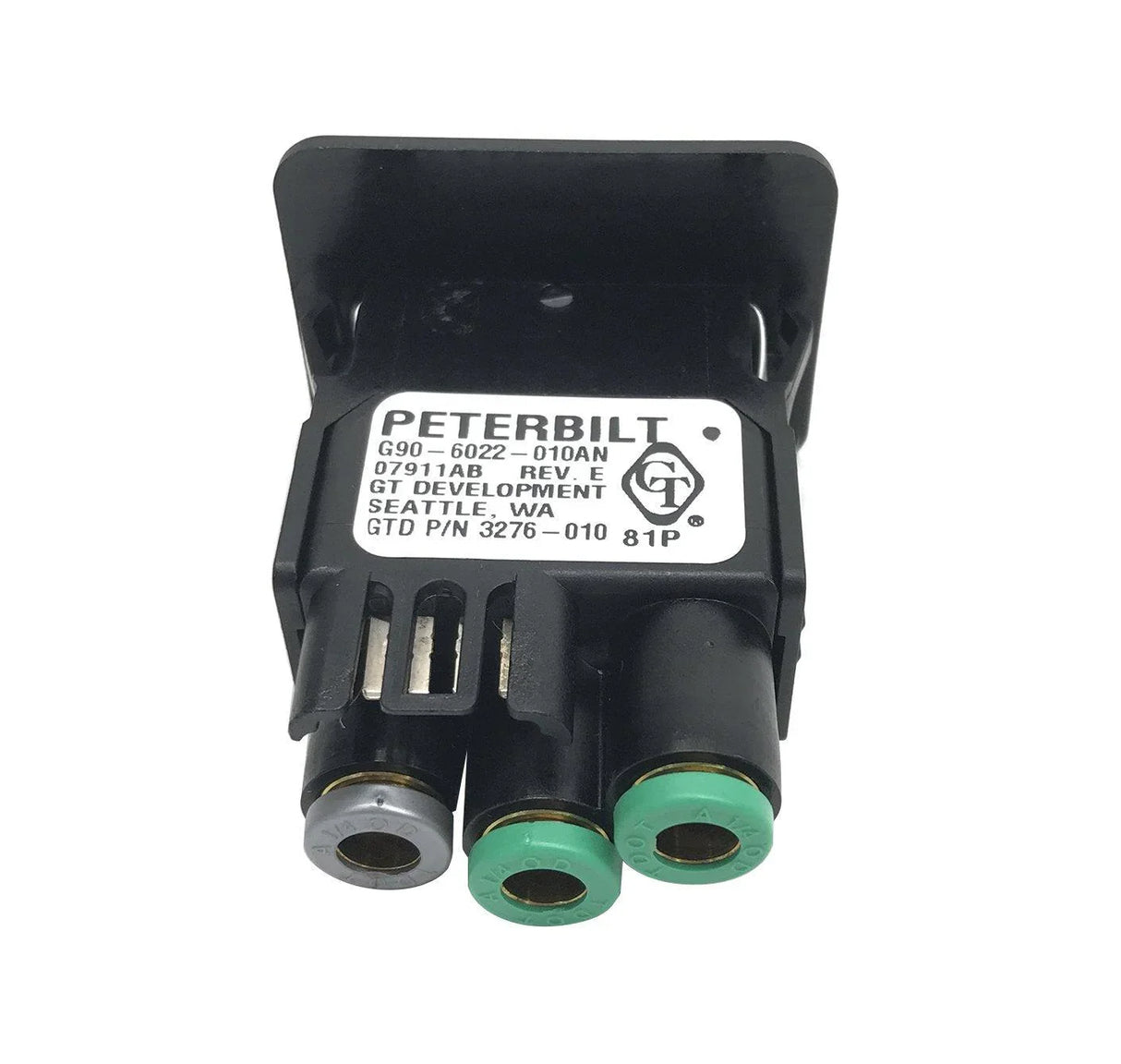 G90-6022-010An Genuine Paccar Air Diff Rocker Switch Valve - Truck To Trailer