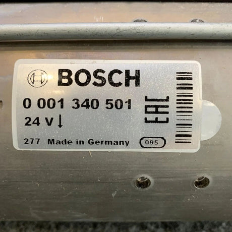 X52-417-200-001 Genuine Bosch Starter Motor 24V - Truck To Trailer