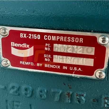 0102407 Genuine Bendix Air Compressor BX-2150 - Truck To Trailer