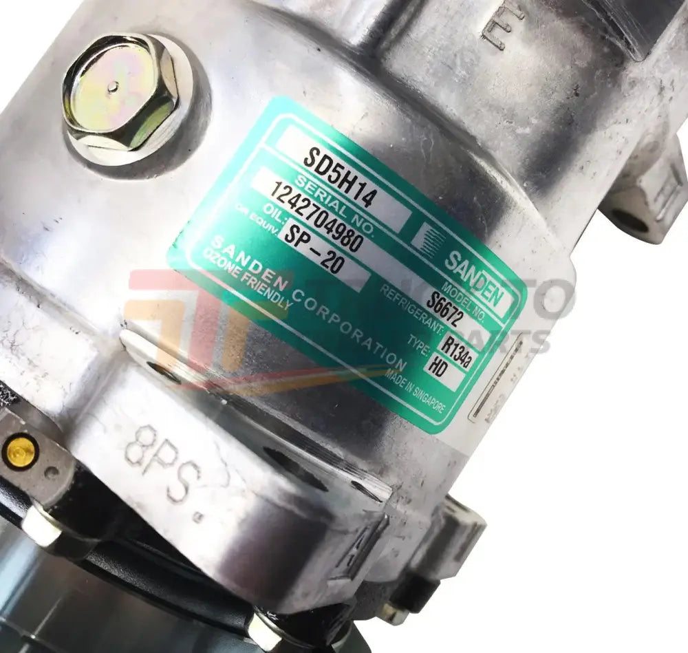 03-3486 Genuine Sanden A/C Air Conditioning Compressor Sd5H14Hd - Truck To Trailer