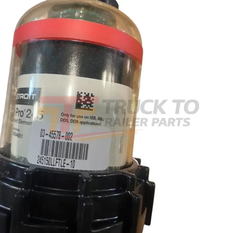 0345578000 Genuine Freightliner Fuel Water Separator - Truck To Trailer