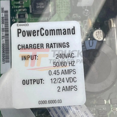 0300600003 Genuine Cummins Battery Charger - Truck To Trailer