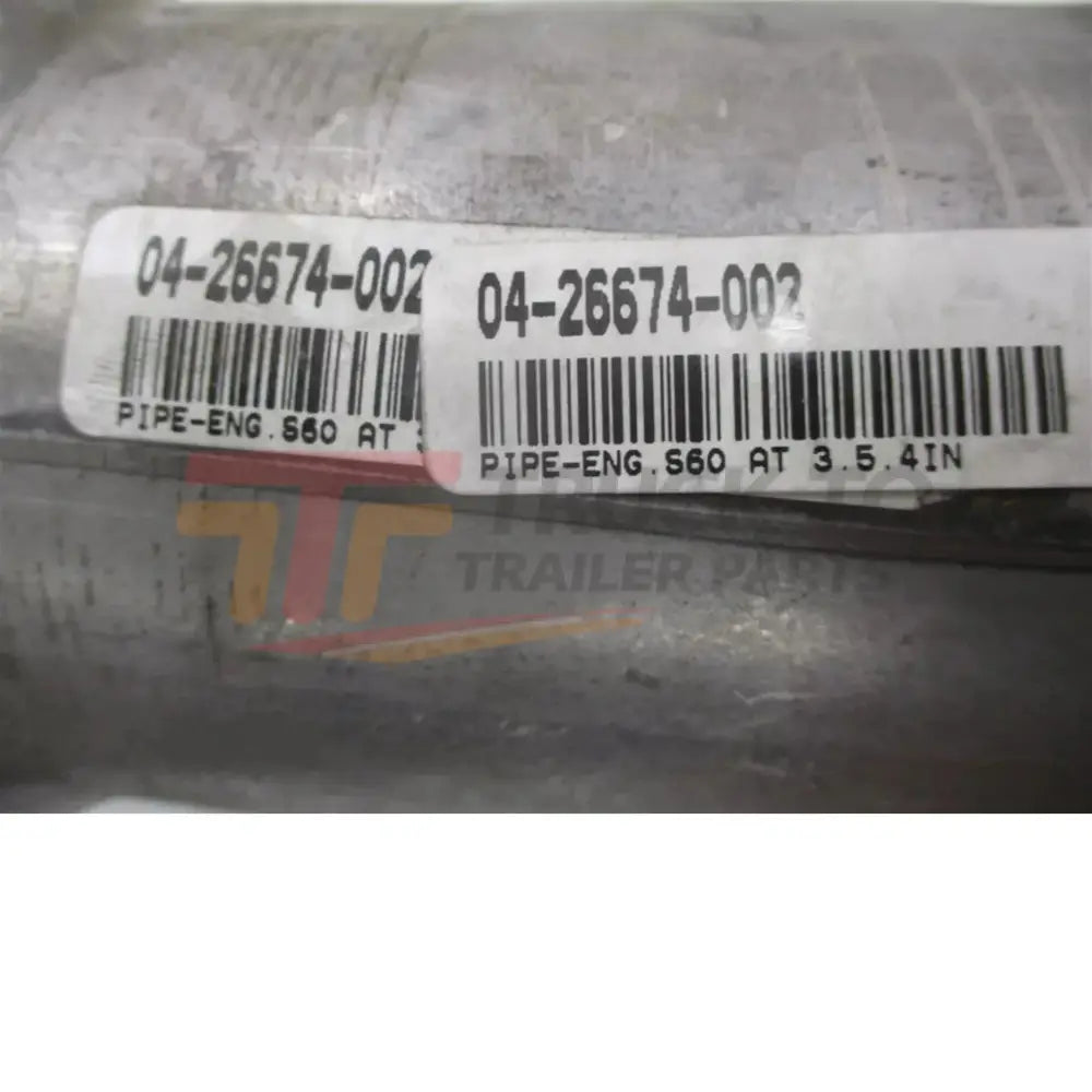 04-26674-002 Freightliner Engine Exhaust Pipe - Truck To Trailer