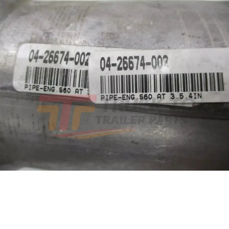 04-26674-002 Freightliner Engine Exhaust Pipe - Truck To Trailer