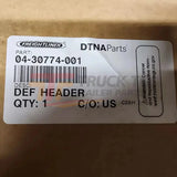 04-30774-001 Genuine Freightliner DEF Diesel Exhaust Fluid Header - Truck To Trailer
