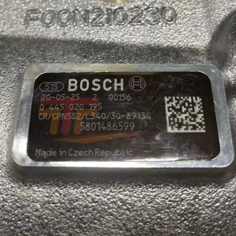 0445020195 Bosch High Pressure Common Rail Injection Pump - Truck To Trailer