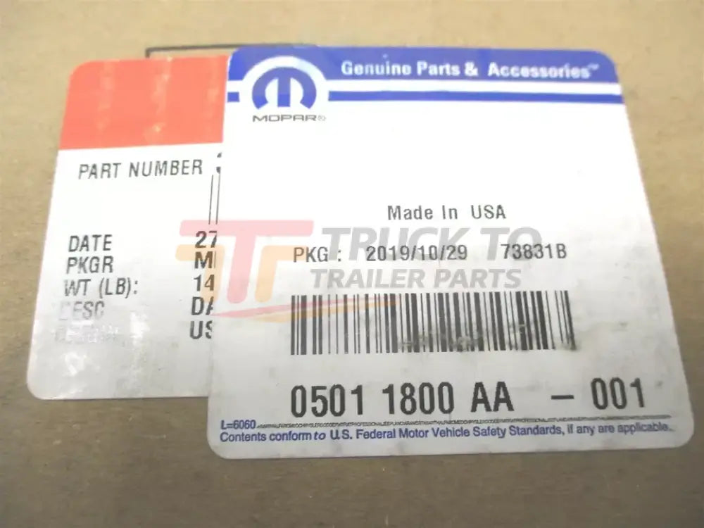 05011800AA Mopar Harmonic Balancer 1998-2002 RAM 2500 / 3500 - Truck To Trailer