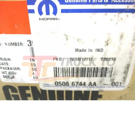 05086744AA Mopar Engine Cooling Fan Support 2003-2012 RAM 2500/3500 - Truck To Trailer