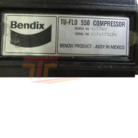 065205 Bendix Air Brake Compressor - Truck To Trailer