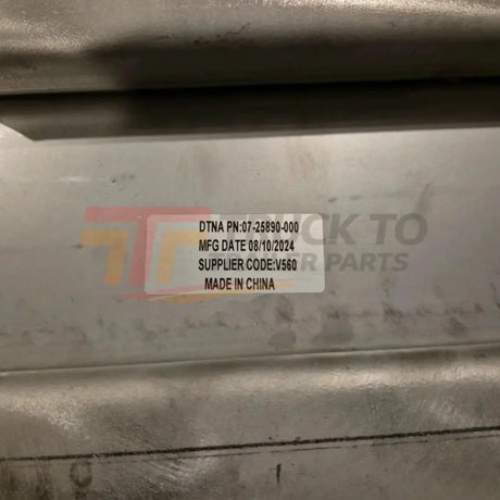 0725642000 Genuine Freightliner Transmission Oil Cooler - Truck To Trailer