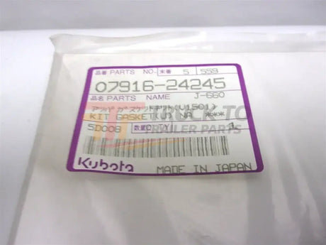 07916-24245 Kubota Gasket Kit - Truck To Trailer