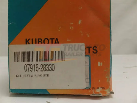 07916-28330 Kubota Piston And Ring Kit - Truck To Trailer