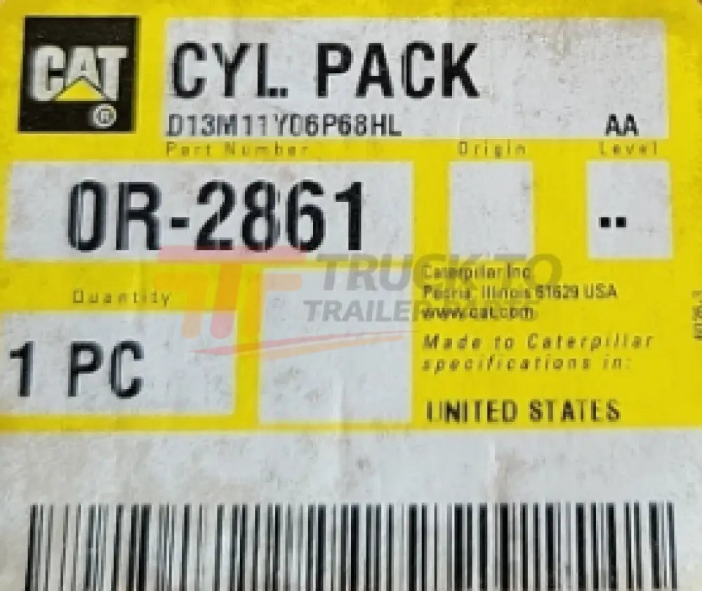 0R-2861 Genuine Cat Cylinder Pack