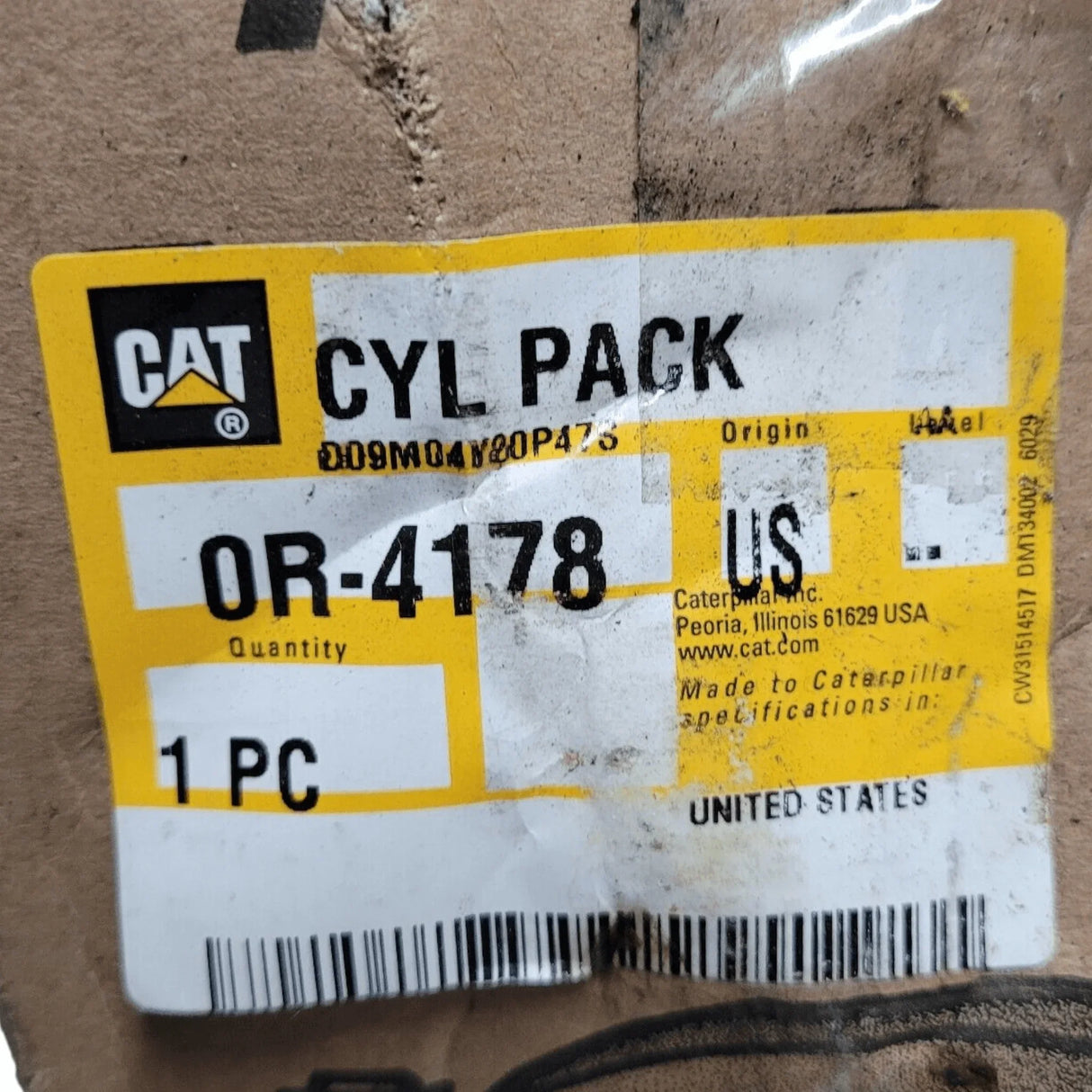 0R4178 Genuine CAT Cylinder Pack - Truck To Trailer
