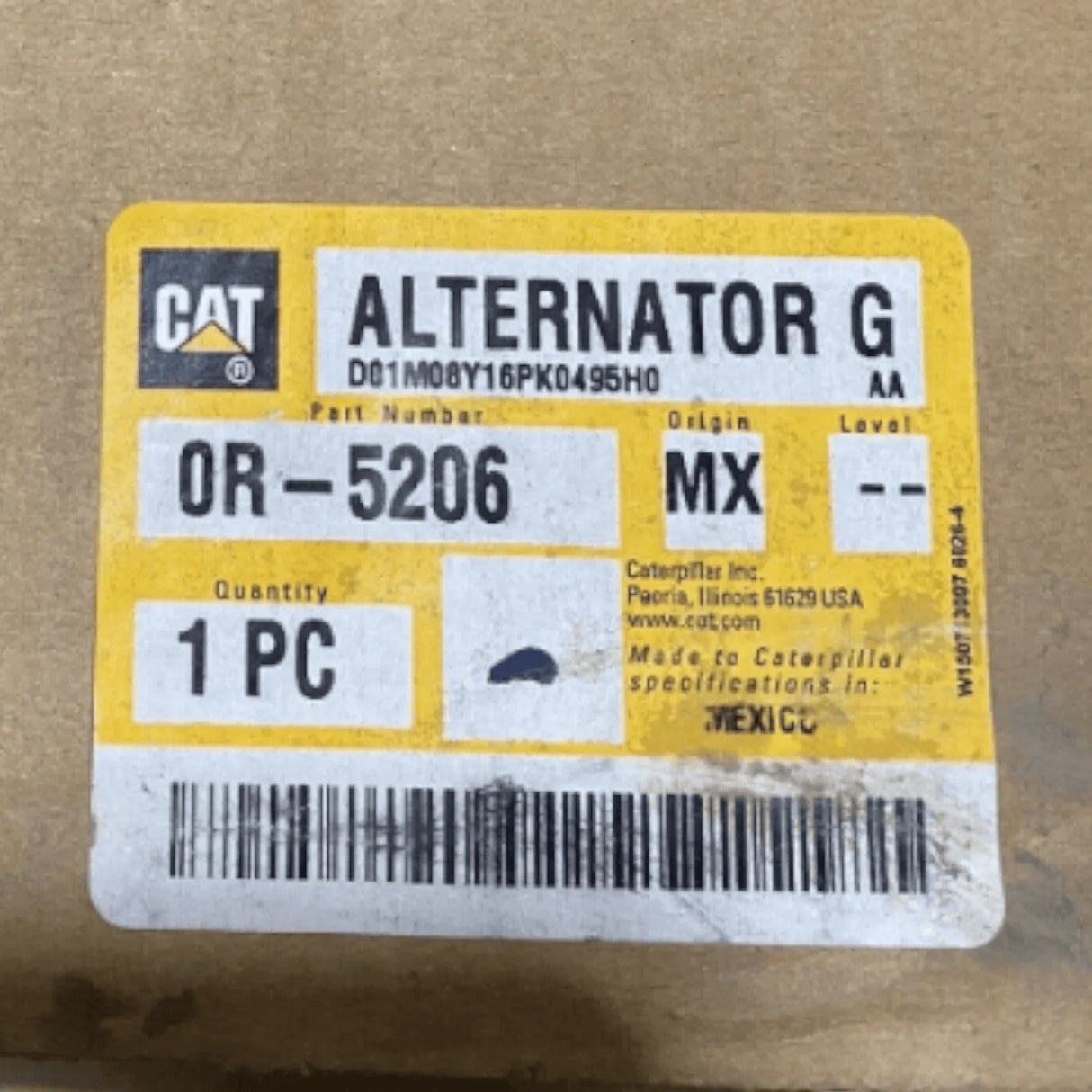 169-3345 Genuine Caterpillar Alternator - Truck To Trailer