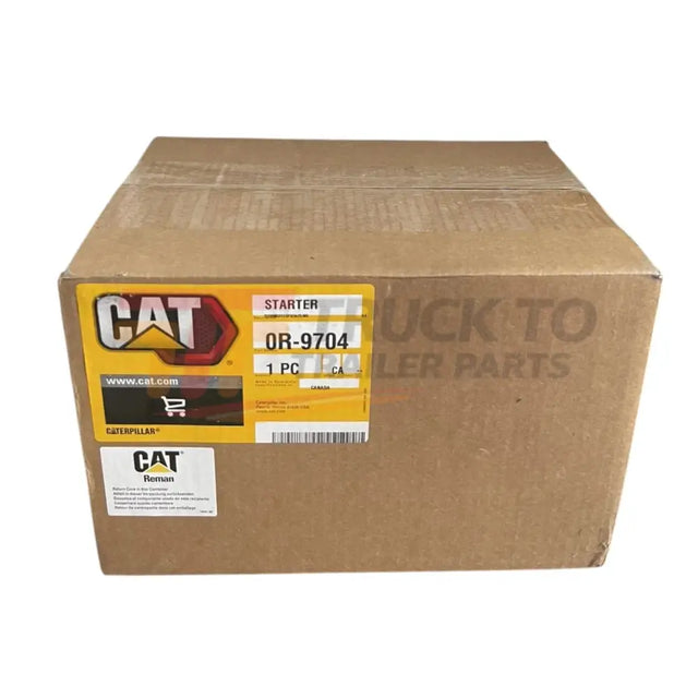 0R-9704 Genuine Cat Electric Starter Motor 12 Volt - Truck To Trailer