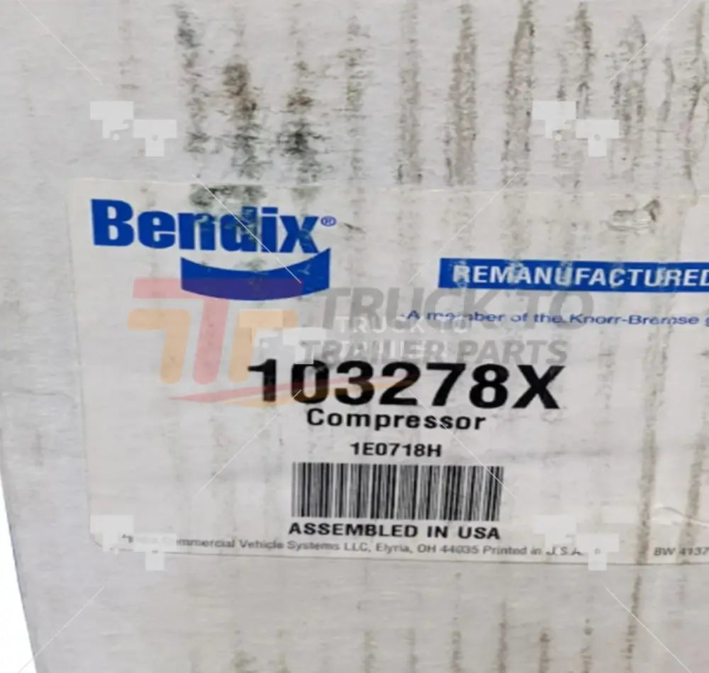 103278X Genuine Bendix Tf700 Air Brake Compressor Kit - Truck To Trailer