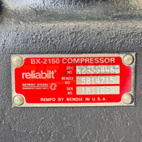 106439 Genuine Bendix Air Brake Compressor BX2150 - Truck To Trailer