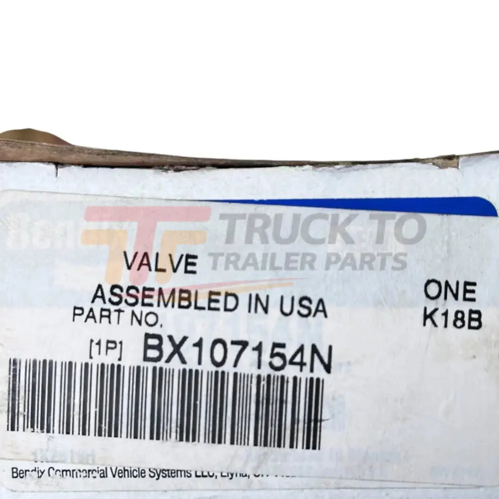 BX107154N Genuine Bendix Pressure Reducing Valve - Truck To Trailer