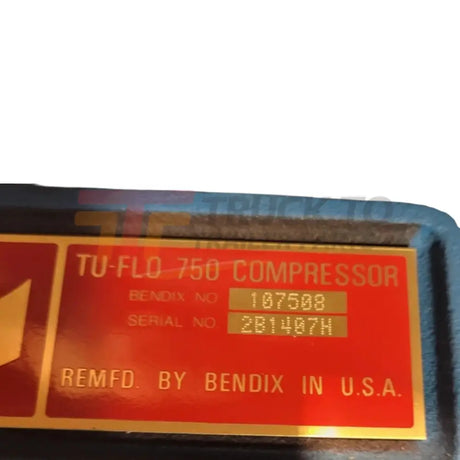 107508 Genuine Bendix Air Compressor