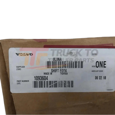 1093604 Genuine Volvo Fork - Truck To Trailer