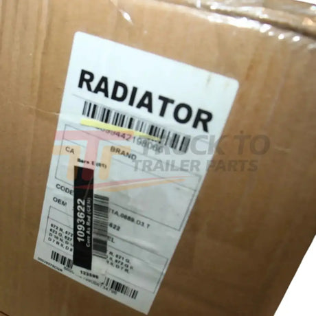 1093622 Cat Radiator Core - Truck To Trailer