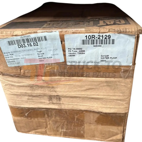 10R-2129 CAT Reman Water Pump - Truck To Trailer