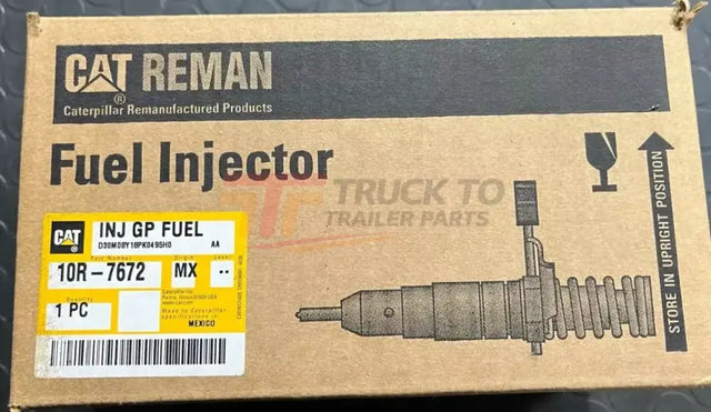 10R-7672 Genuine Caterpillar Fuel Injector - Truck To Trailer