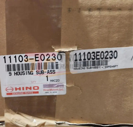 11103-E0230 Genuine Hino Camshaft Housing - Truck To Trailer