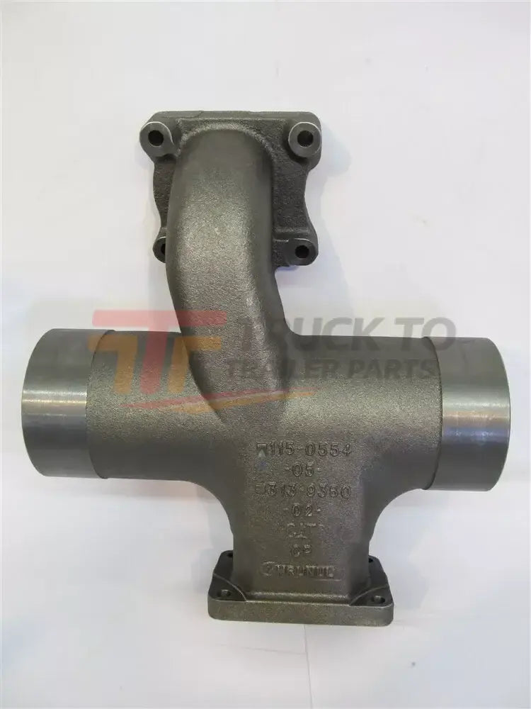 115-0554 Genuine Caterpillar Intermediate Exhaust Manifold - Truck To Trailer