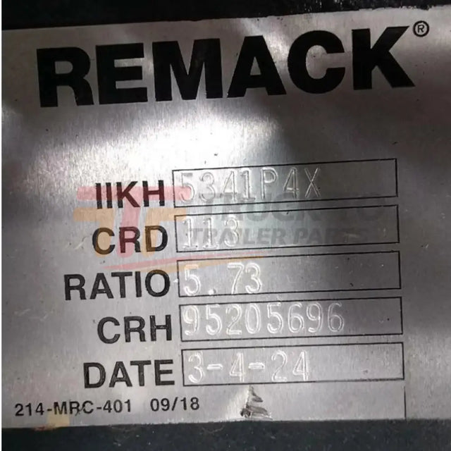 11KH5341P4X Genuine Mack CRD 113 5.73R Course SPLI - Truck To Trailer