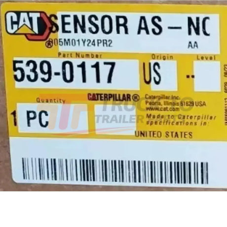539-0117 Genuine Caterpillar NOX Nitrogen Oxide Sensor - Truck To Trailer