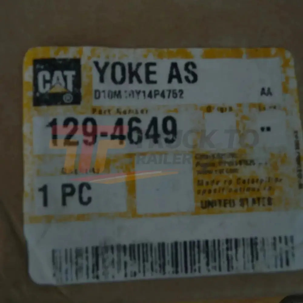129-4649 Caterpillar Yoke - Truck To Trailer