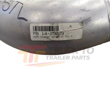 14-25029 Genuine Peterbilt Exhaust Pipe - Truck To Trailer