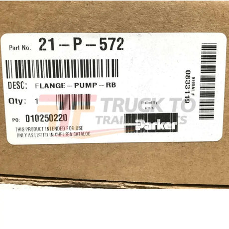 1450-21P572 Genuine Mack Flange-Pump-Rb - Truck To Trailer