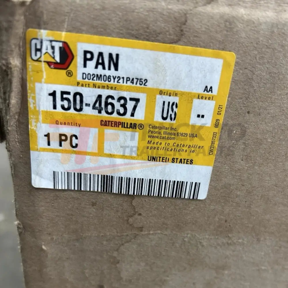 150-4637 Genuine Caterpillar Oil Pan