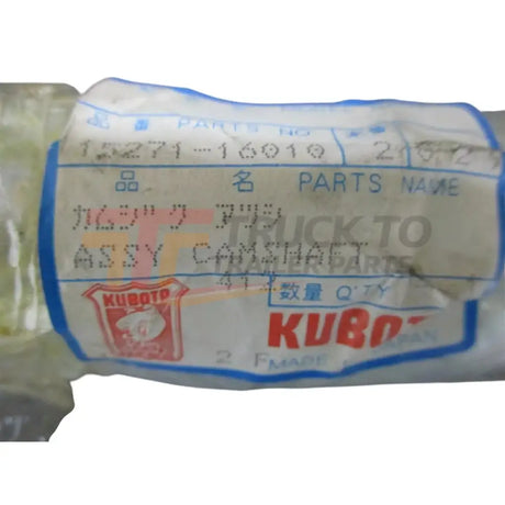 15271-16010 Kubota Camshaft Assembly - Truck To Trailer