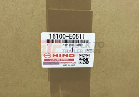 16100-E0511 Genuine Hino Water Pump Assembly - Truck To Trailer