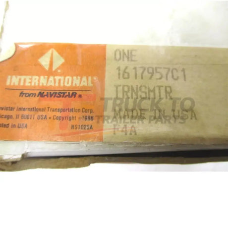 1617957C1 International Transmitter Speed Sensor - Truck To Trailer