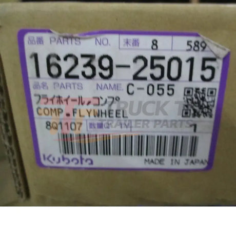 16239-25015 Kubota Flywheel - Truck To Trailer