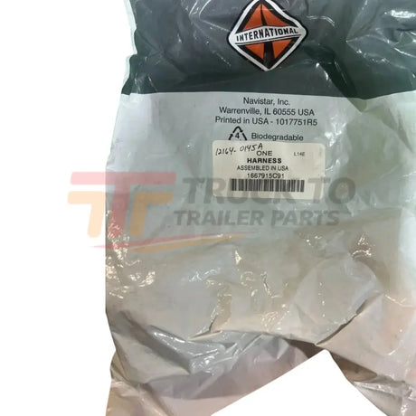 1667915C91 Genuine International Left Side Mirror Harness - Truck To Trailer