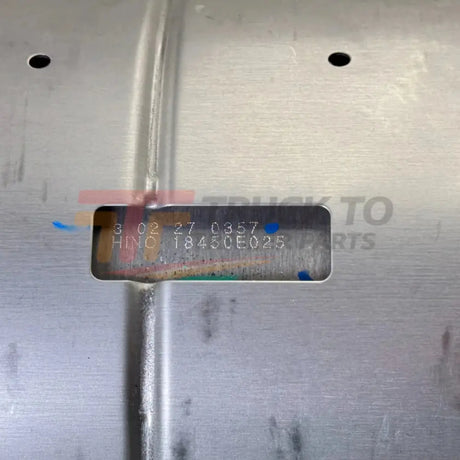 18040E0030 Genuine Hino Exhaust Pipe Converter - Truck To Trailer