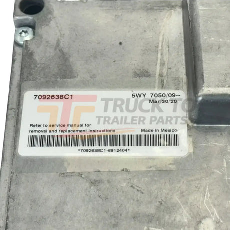 7081817C1 Genuine International ECM Consolidated Engine Controller - Truck To Trailer