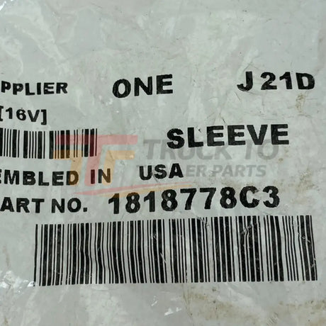 1818778C3 Genuine International Sleeve Injector - Truck To Trailer