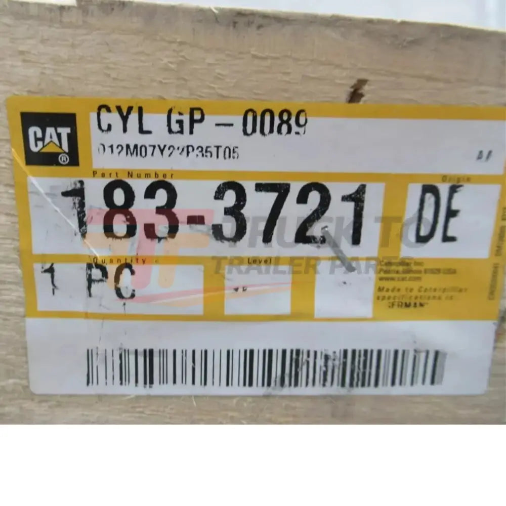 183-3721 Genuine Caterpillar Hydraulic Cylinder - Truck To Trailer