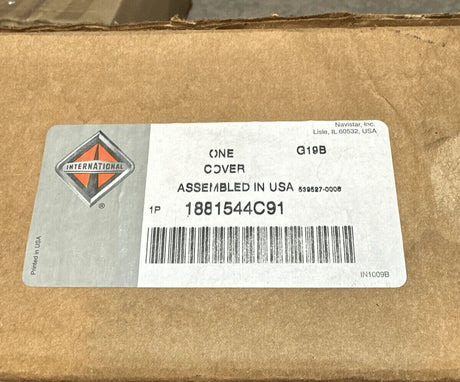 1841084C91 Genuine International Front Rear Half Cover G2 - Truck To Trailer