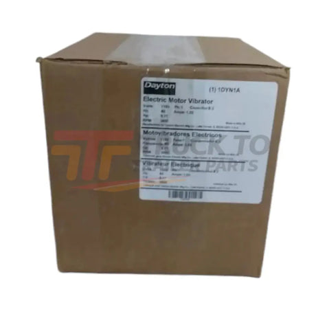 1DYN1 Dayton Electric Vibrator 11/100 HP 3600 VPM Force Rating 115VAC - Truck To Trailer