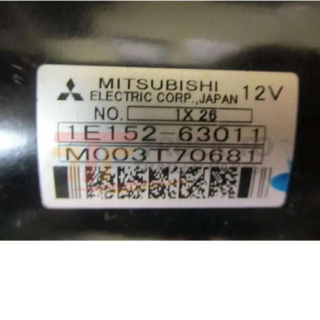 1E152-63010 Kubota Engine Starter Assembly - Truck To Trailer