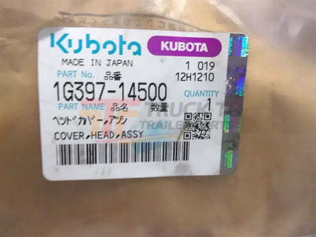 1G397-14500 Kubota Head Cover Assembly - Truck To Trailer