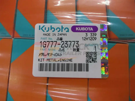 1G777-23773 Kubota Crankshaft - Truck To Trailer